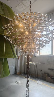 Modern Luxury Chandelier for High Ceiling Hotel Home Staircase Stair