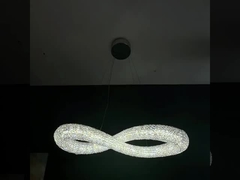 আধুনিক ক্রিস্টাল হোটেল লবি চ্যান্ডেলিয়ার