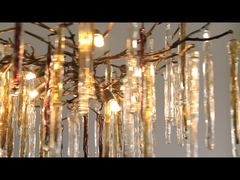 আরো দেখুন: লিভিং রুমের সজ্জার জন্য মার্জিত আধুনিক উচ্চ সিআরআই বিলাসবহুল সিলিং লাইট ফিক্সচার