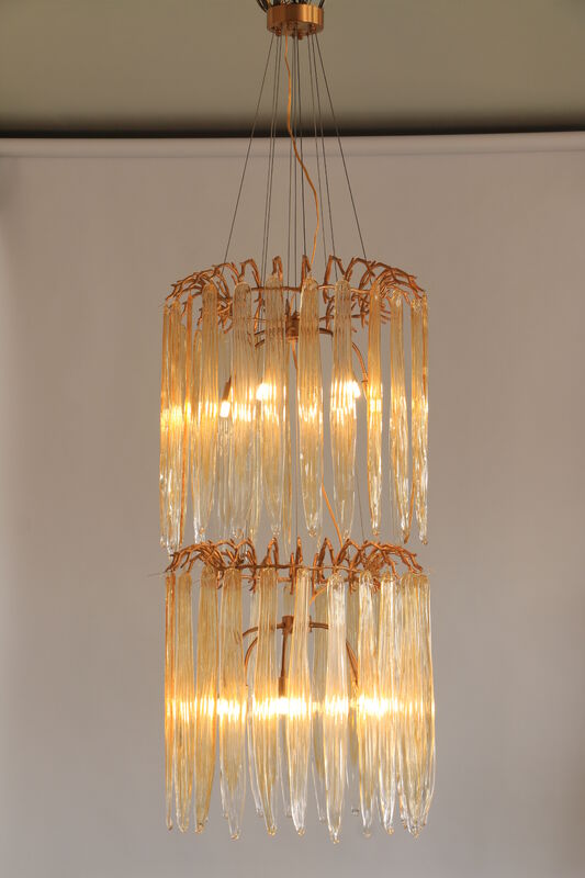 Modern Clear Crystal Ring Chandelier Pendant Light Hotel Reception Premium Circular Luxury Ceiling Fixture