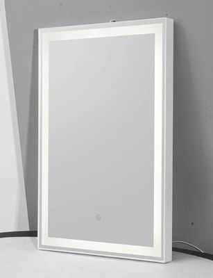 স্কয়ার এবং সার্কেল LED বাথরুম মিরর লাইট ABS প্লাস্টিক ফ্রেম