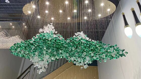 তুর্কি সিঁড়ি হোটেল লবি দেহাতি আলংকারিক ক্রিস্টাল ঝাড়বাতি